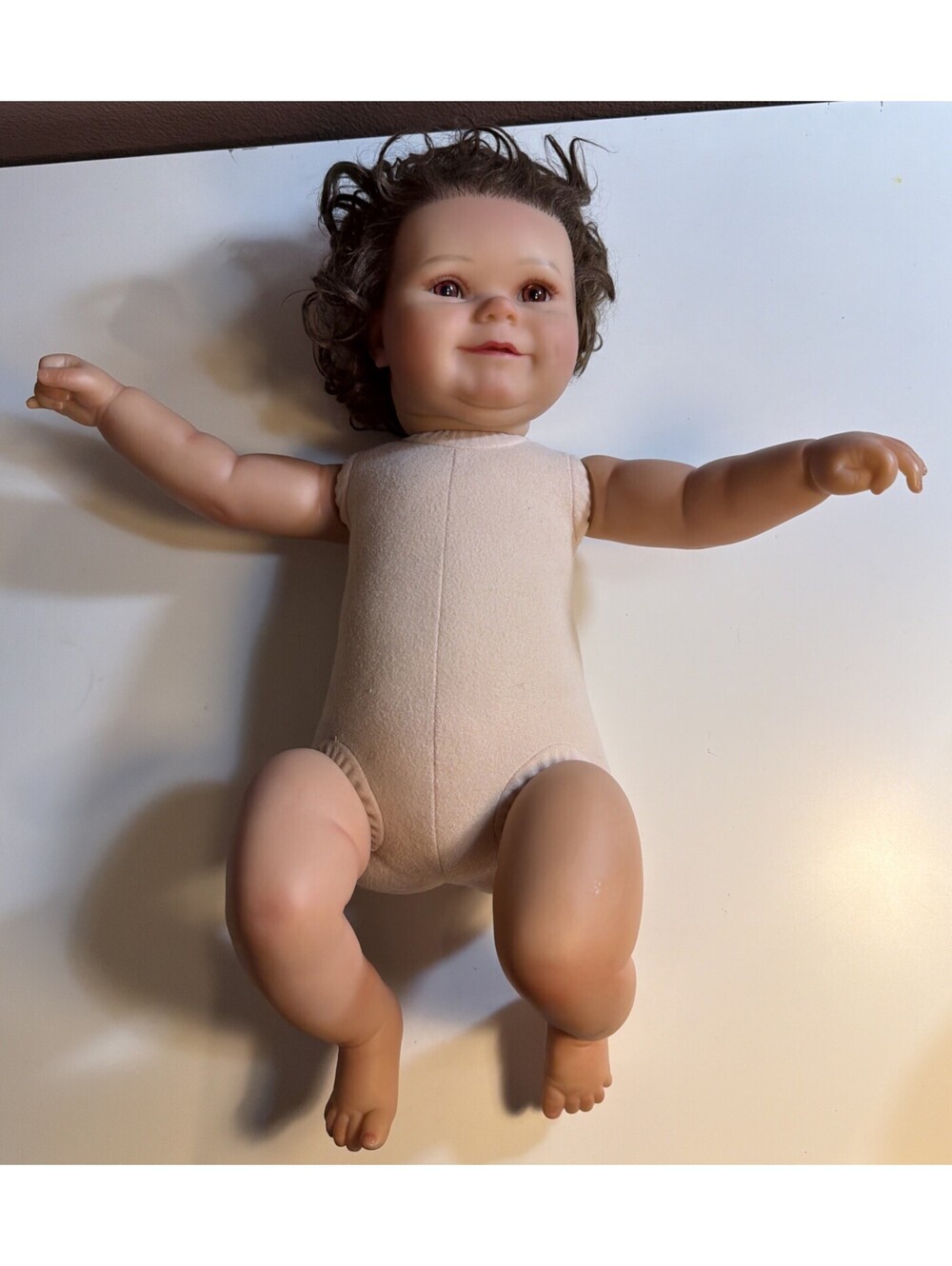 20'' Reborn Baby Doll Maddie Girl Hand-Made 3D Skin Tone